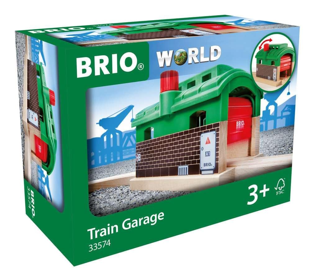 brio-world-drehbarer-lokschuppen-mit-rolltor image 3