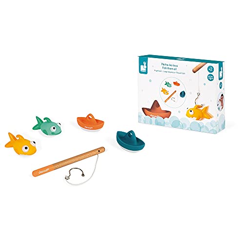 janod-angelspiel-bad-j04715-badespielzeug-mit-2-booten-und-spritzern-ab-2-jahren image 7