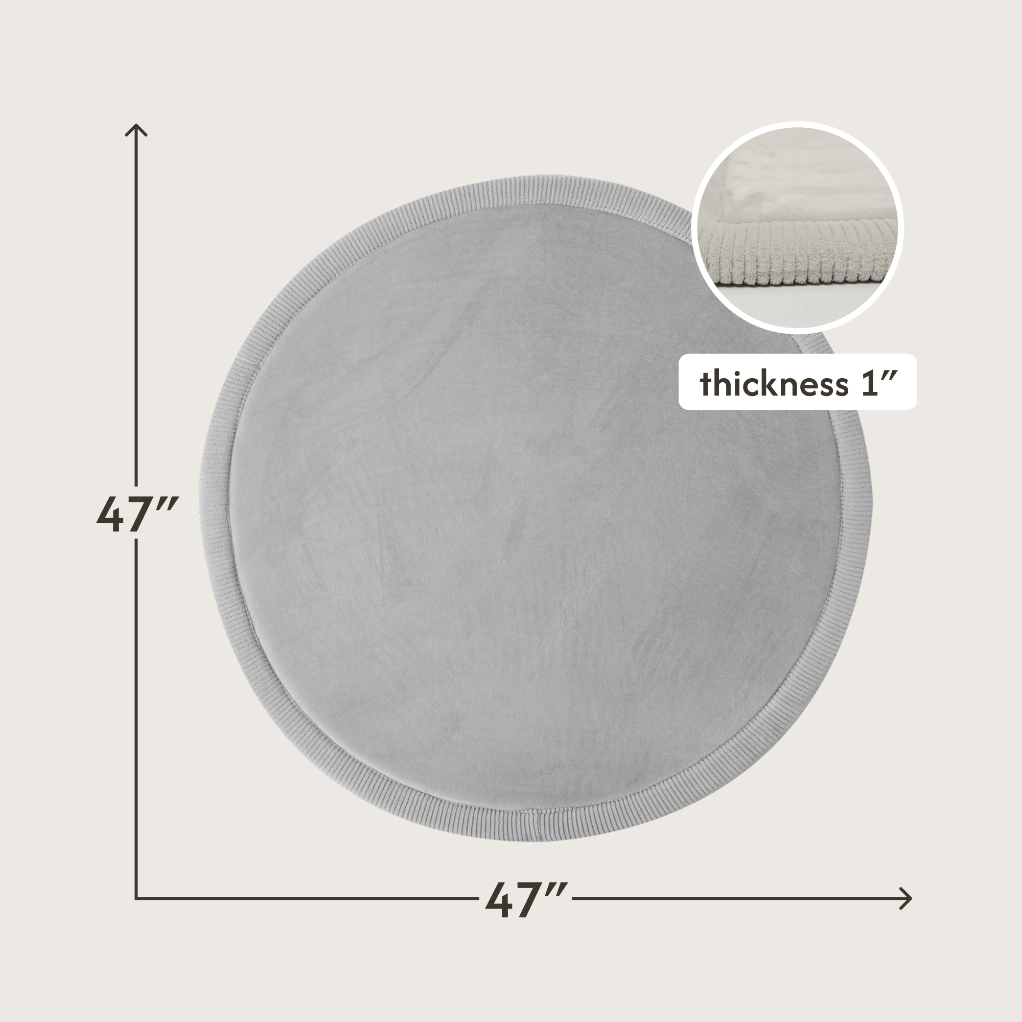 hakuna-matte-wolkenweicher-kinderteppich-grau-rund-120-cm image 2