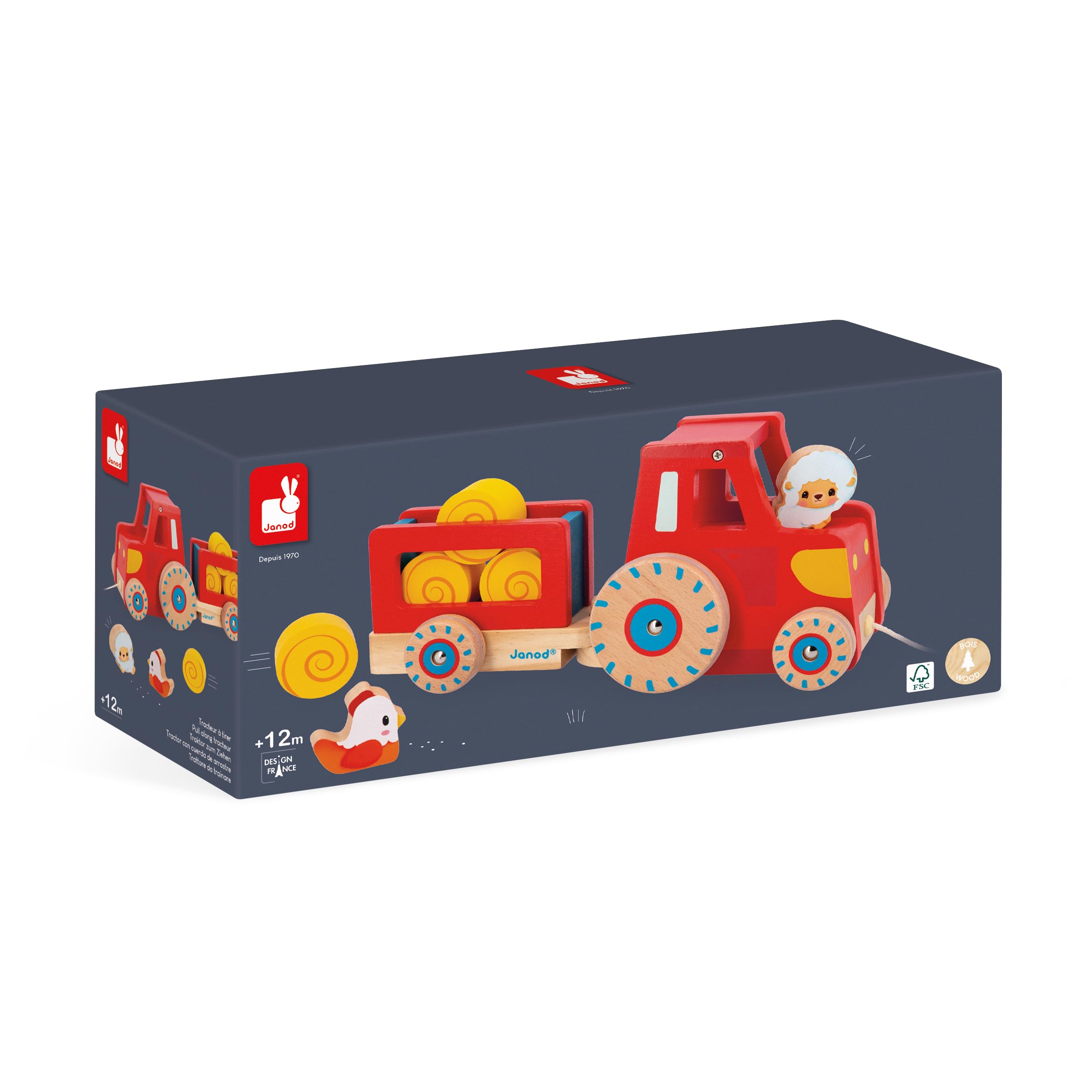 janod-farm-traktor-zum-ziehen-aus-holz image 7