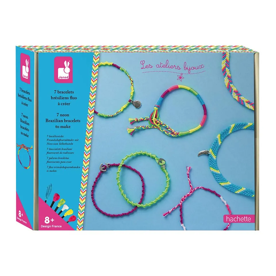 janod-j07929-les-ateliers-bijoux-freundschaftsarmb-nder-neon-7-st-ck image 1