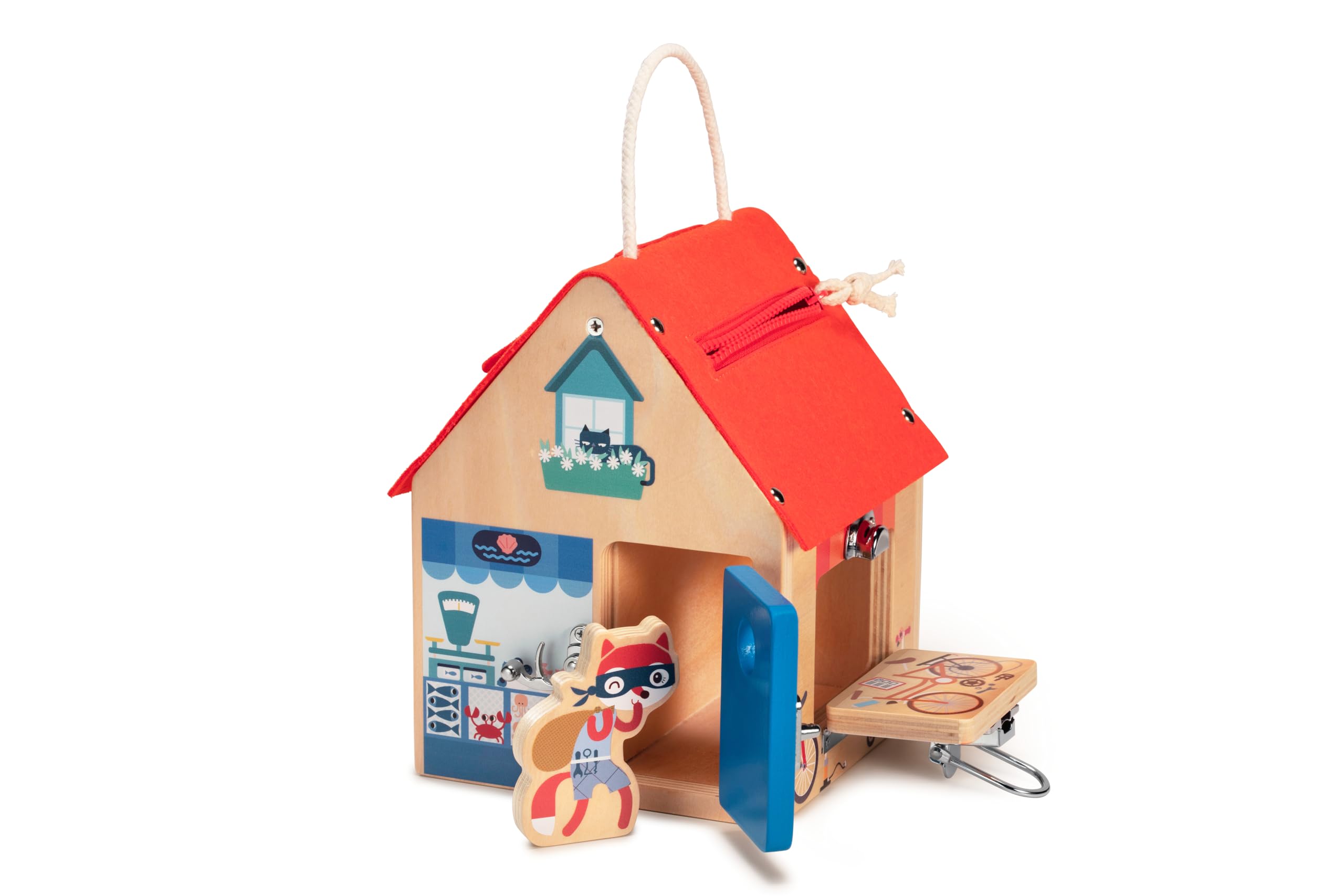 lilliputiens-holz-lernhaus-mit-6-verschl-ssen-und-alice image 3