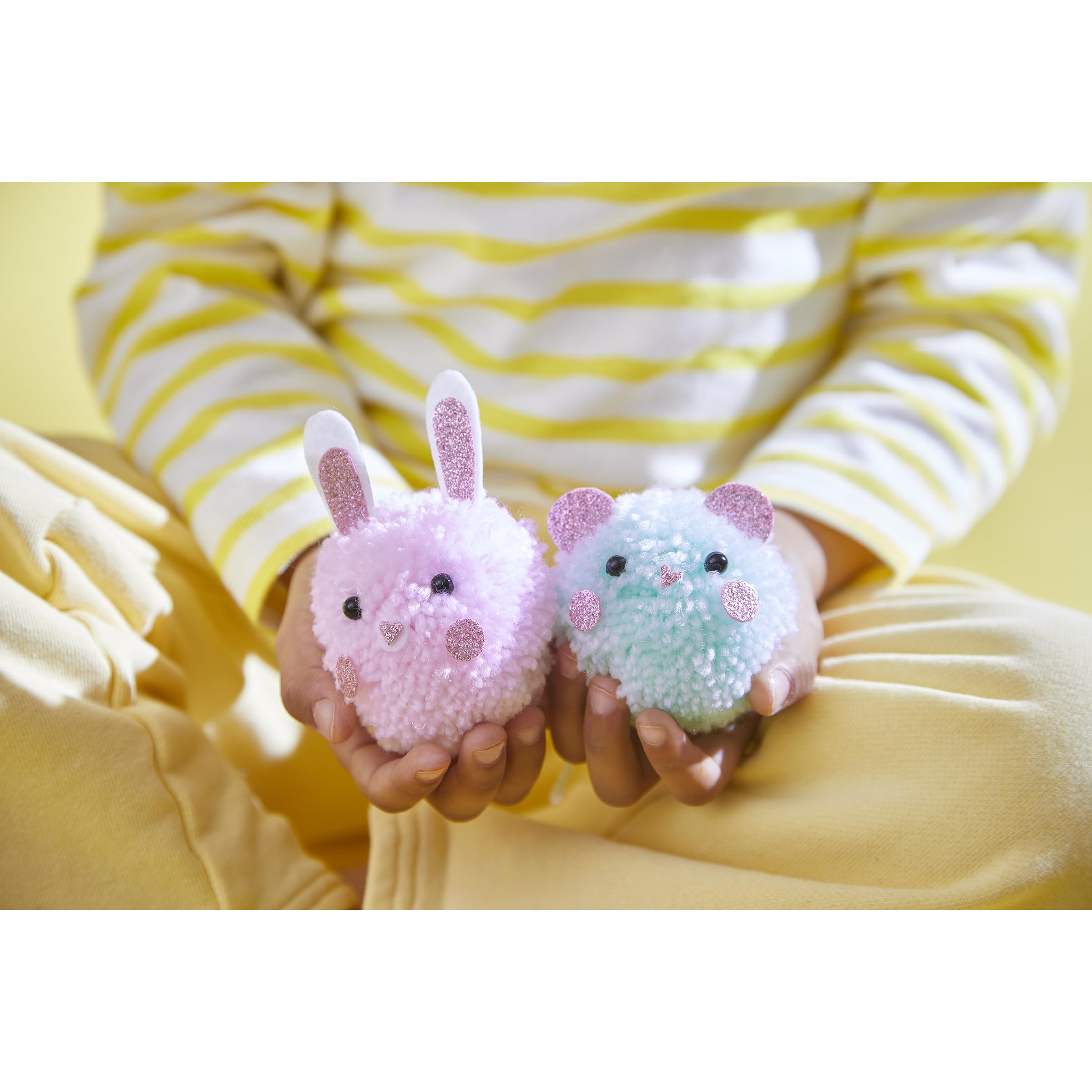 janod-bastelset-2-pompons-diy-tiere-aus-wolle-mit-werkzeug-ab-7-jahren image 8