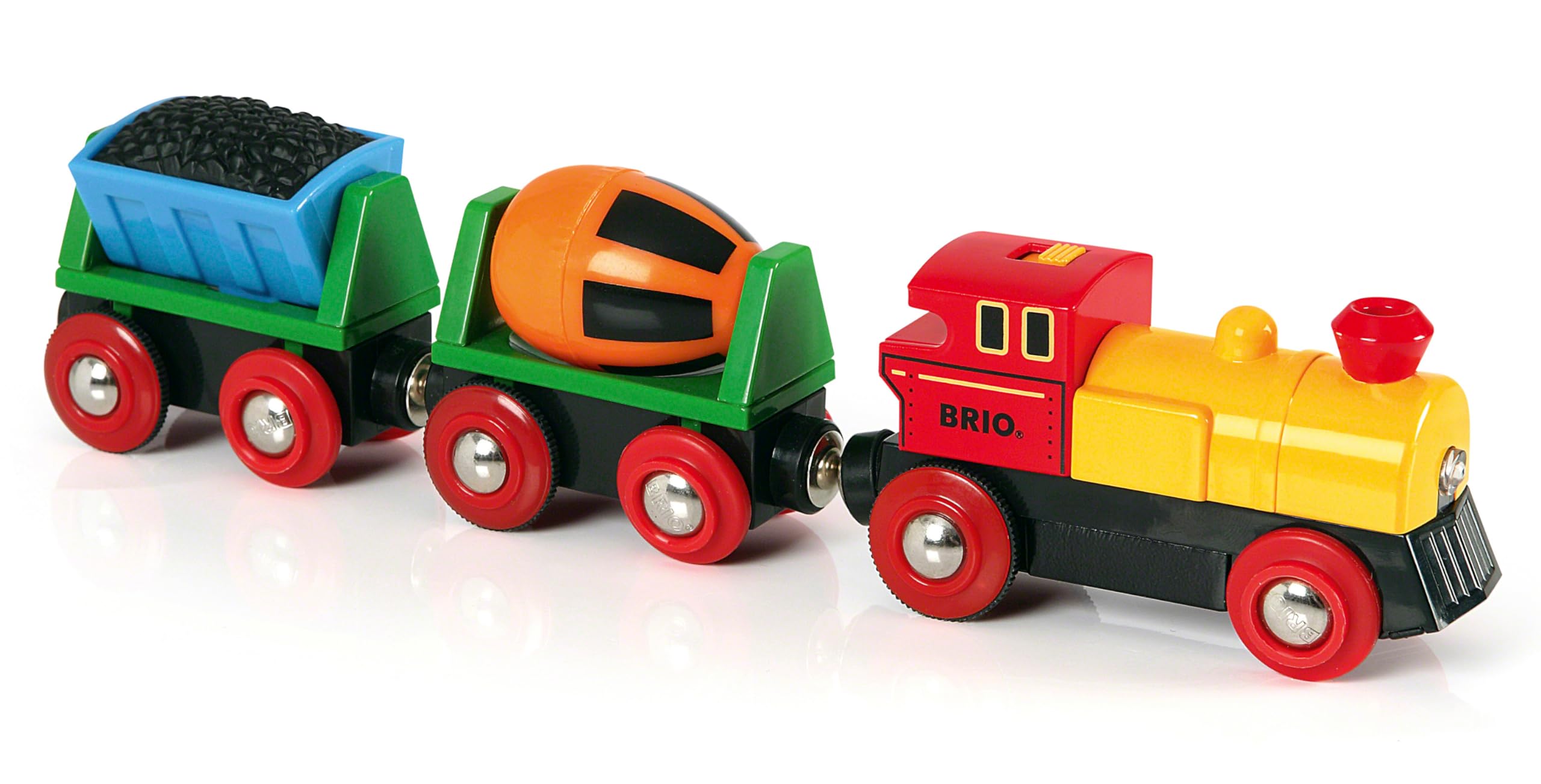 brio-world-zug-mit-batterielok-und-2-waggons image 2