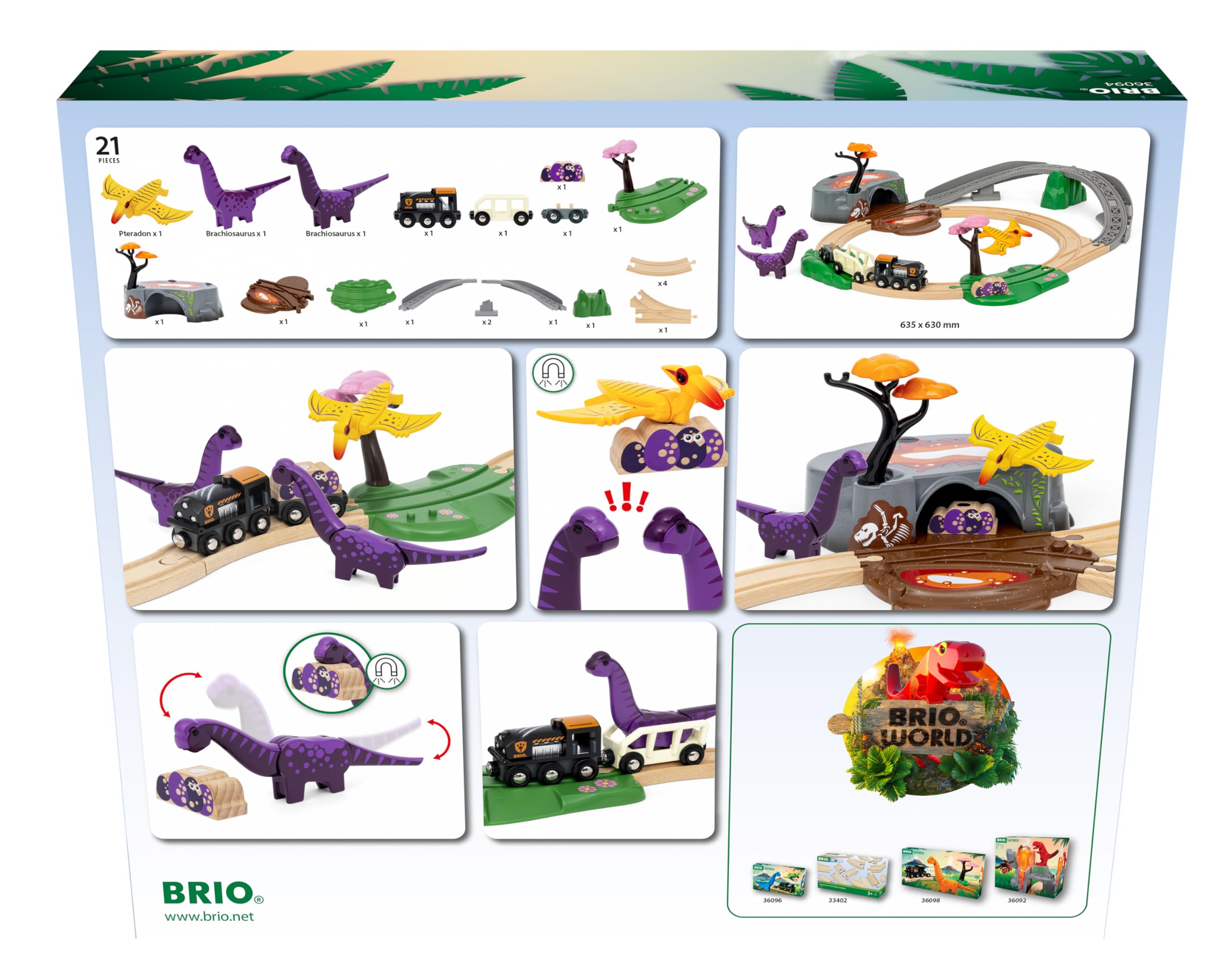 brio-world-36094-dinosaurier-abenteuer-set-zugset image 3