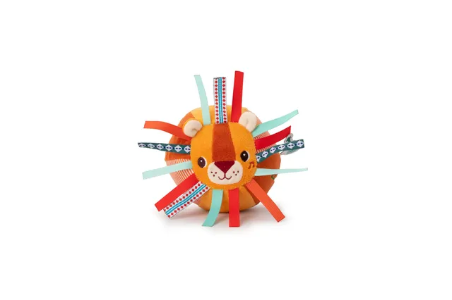 lilliputiens-activity-ball-jack-der-l-we-babyball-11-cm image 1