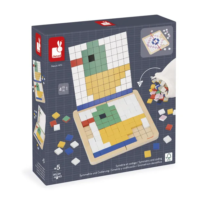 janod-symmetrie-codierung-lernspiel-4-spielmodi-mosaik image 1