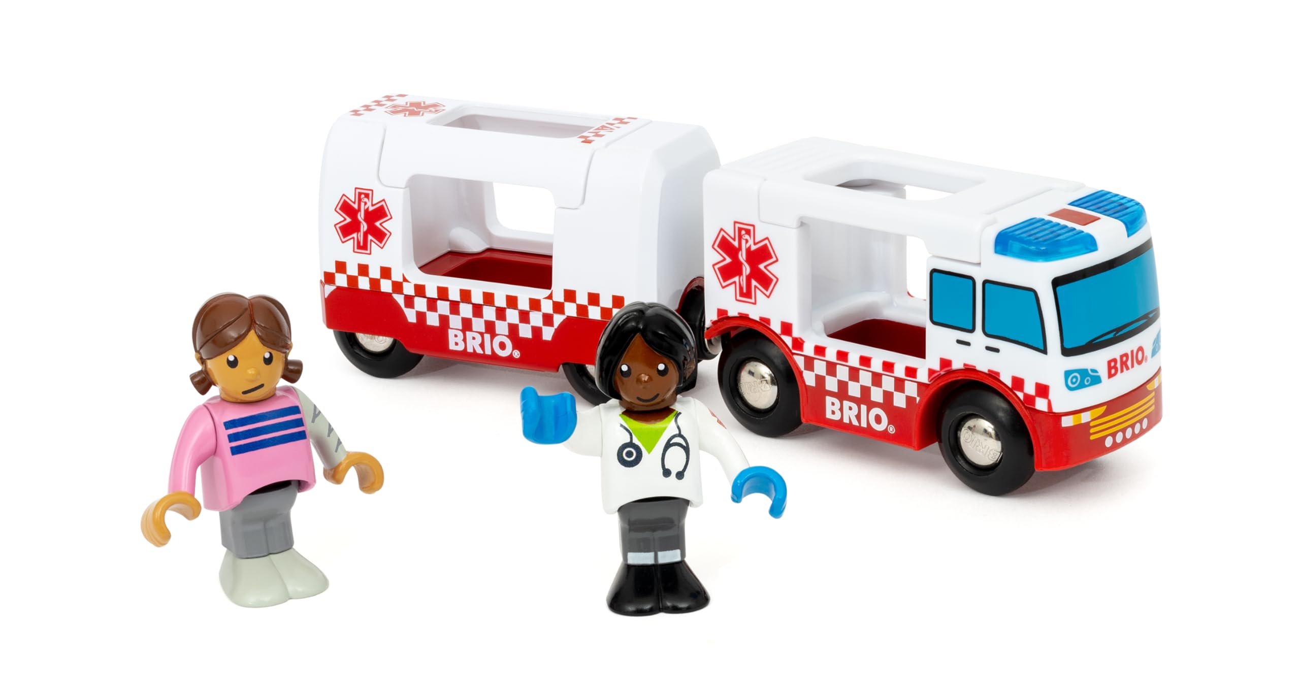 brio-world-36035-rettungswagen-zugset-zubeh-r-mit-licht-und-sound image 2