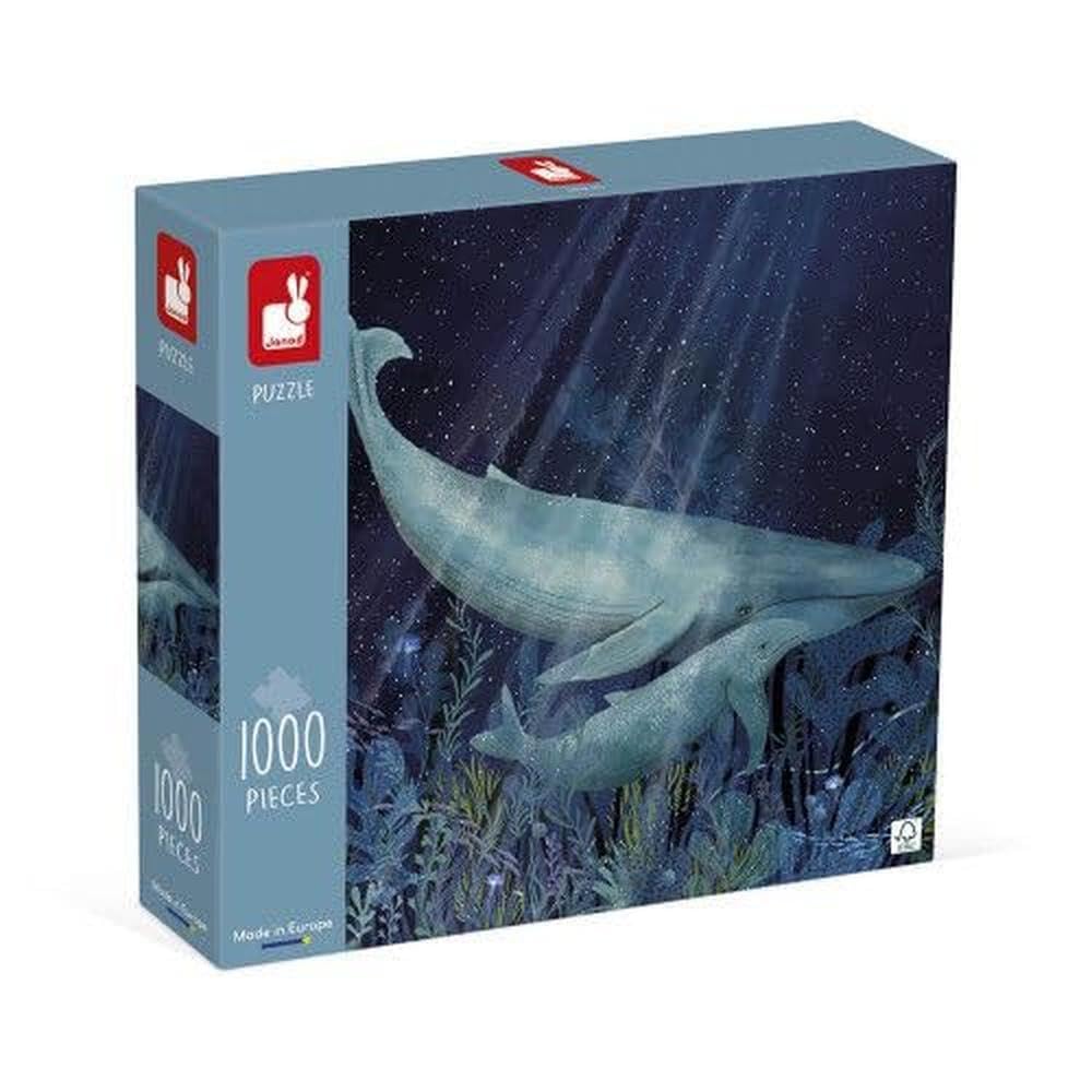 janod-puzzle-tiger-im-mondschein-1000-teile-68-cm image 5