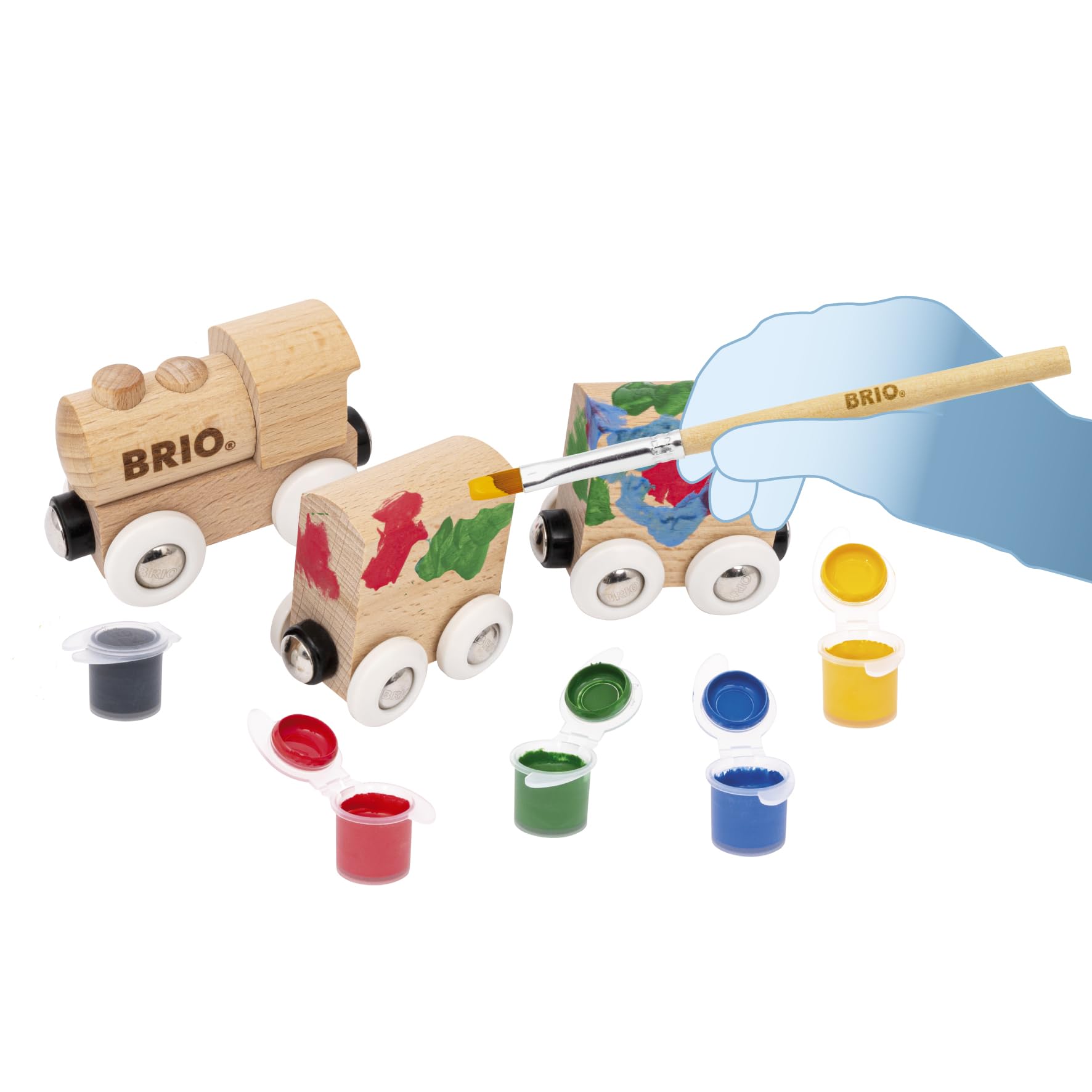 brio-36006-holzzug-zum-anmalen-diy-spielzeugeisenbahn-mit-farben-ab-5-jahre image 4