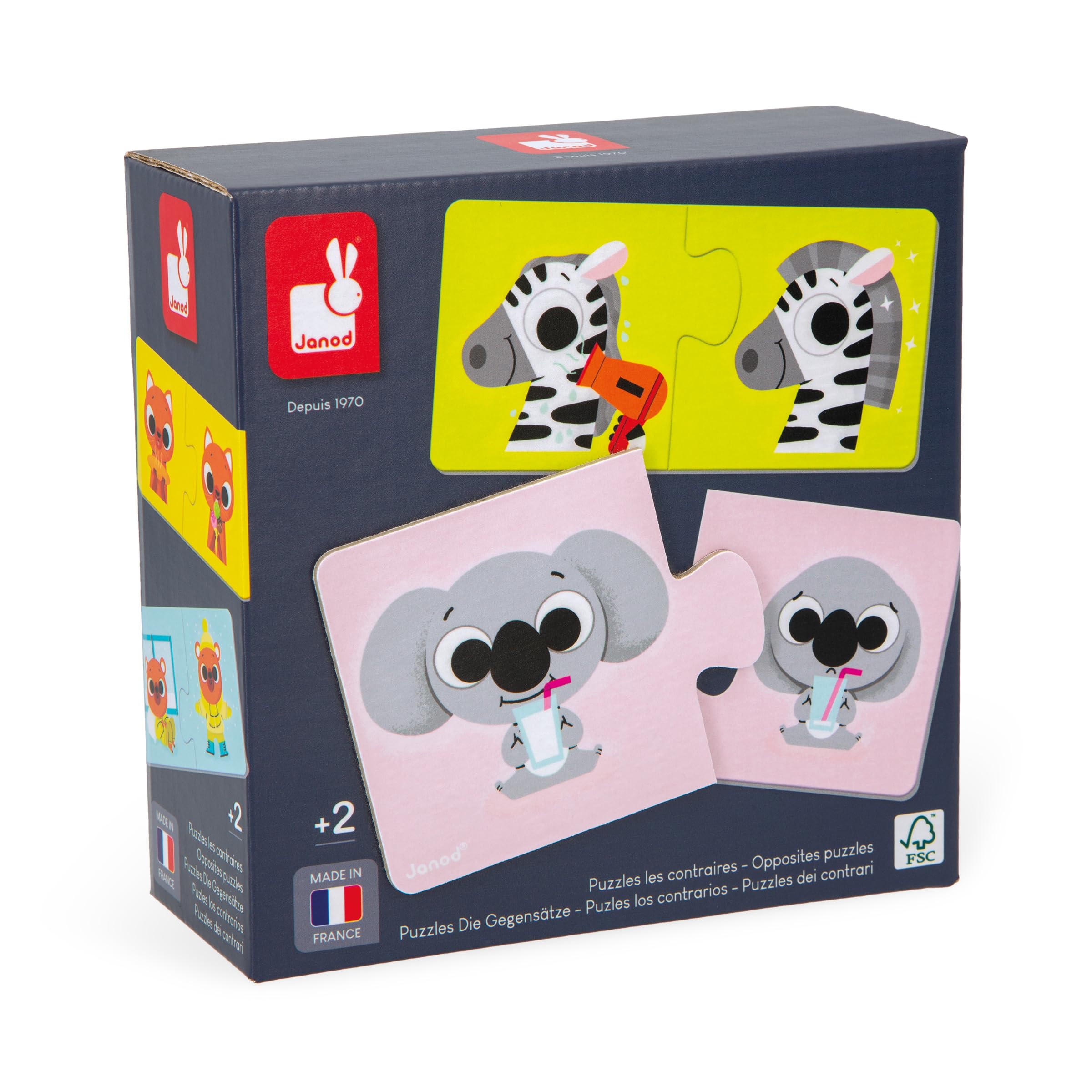 janod-gegens-tze-lernpuzzle-12-zweiteilige-puzzles-15-x-7-5-cm-ab-2-jahren image 1