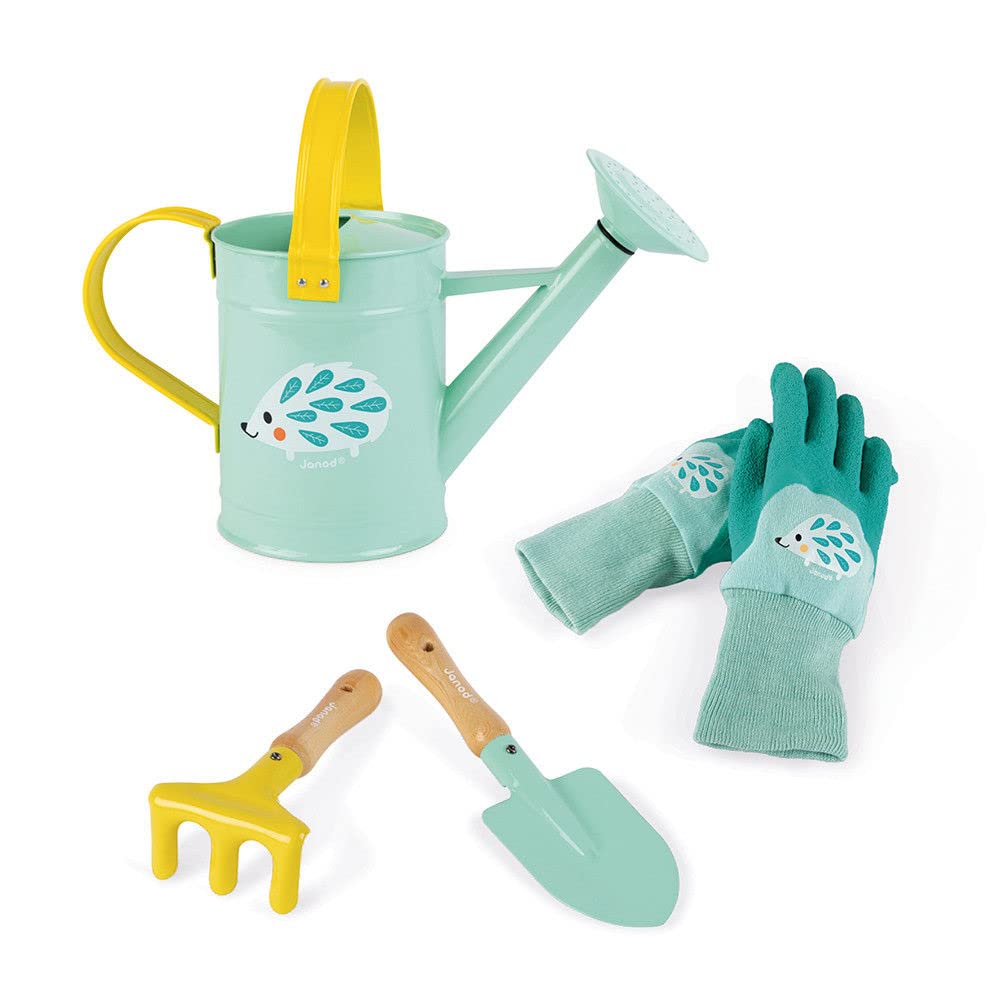 janod-happy-garden-spielset-kleiner-g-rtner-4-teilig-ab-3-jahren image 1