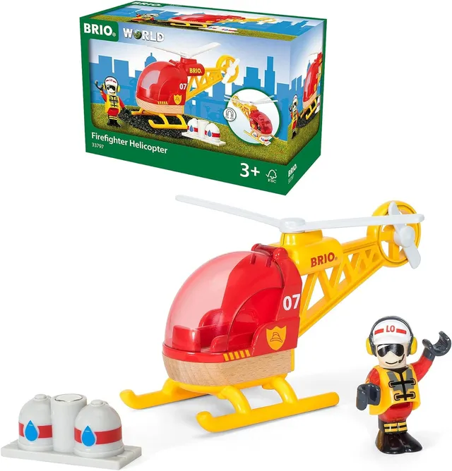 brio-world-feuerwehr-hubschrauber-mit-wassertank-und-figur-ab-3-jahre image 1