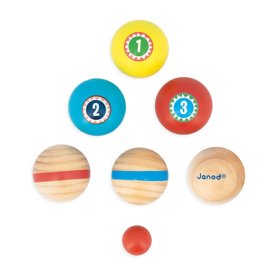 janod-applepop-p-tanque-spiel-kinder-6-holzkugeln-j03365 image 1
