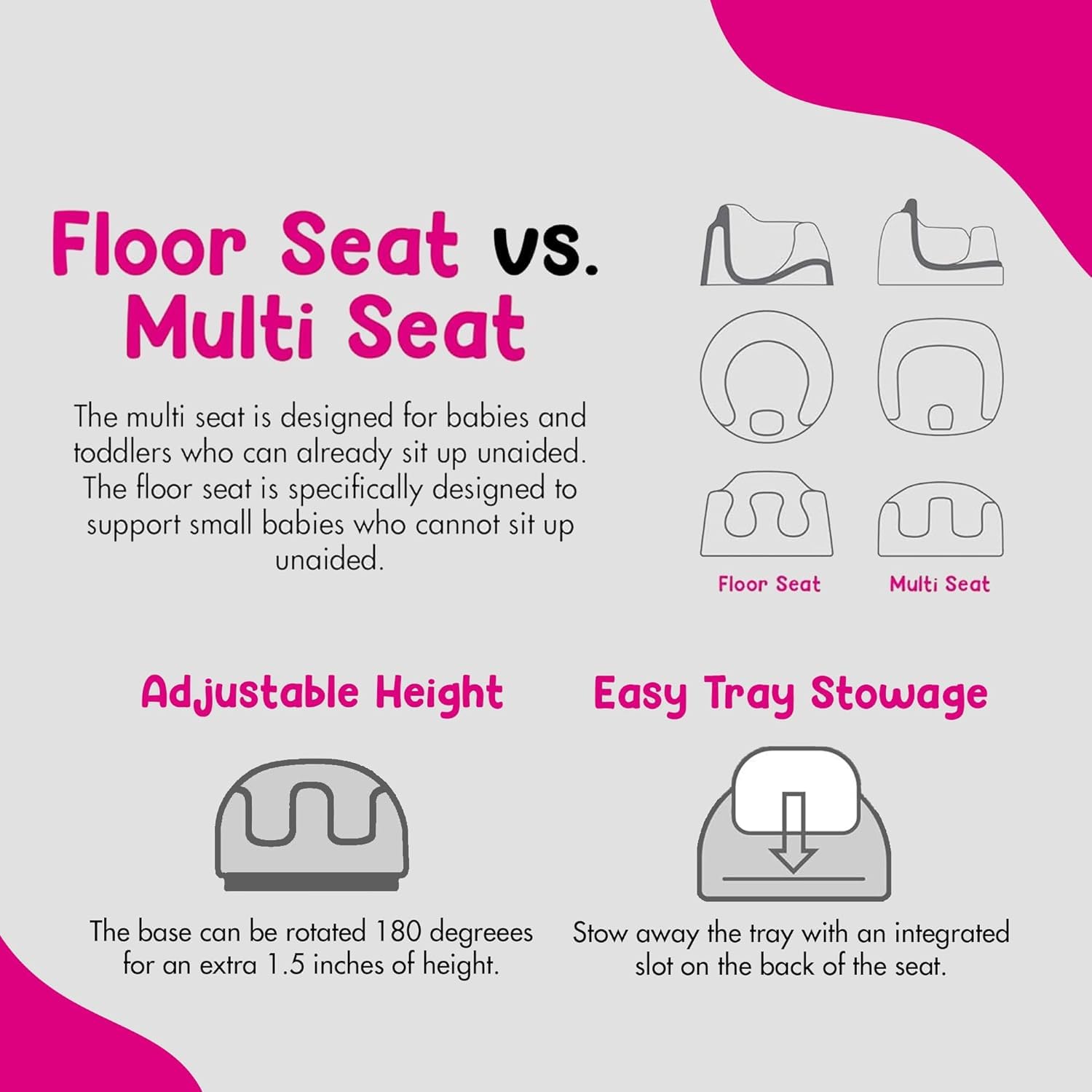 bumbo-multi-seat-kindersitz-3-in-1-grau image 6