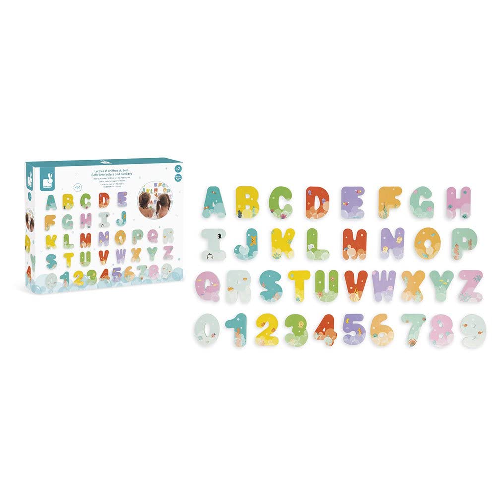 janod-badespielzeug-buchstaben-und-zahlen-36-teilig image 2
