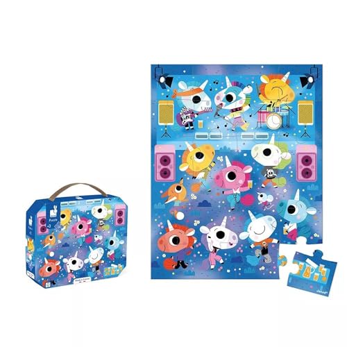 janod-puzzle-das-rockkonzert-der-einh-rner-j02544-24-teile-ab-3-jahre image 8