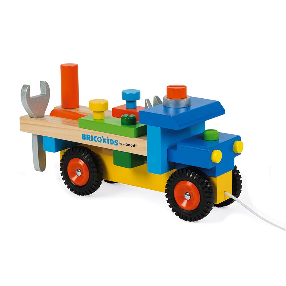 janod-brico-kids-diy-lkw-2-in-1-nachziehspielzeug-j05022 image 2