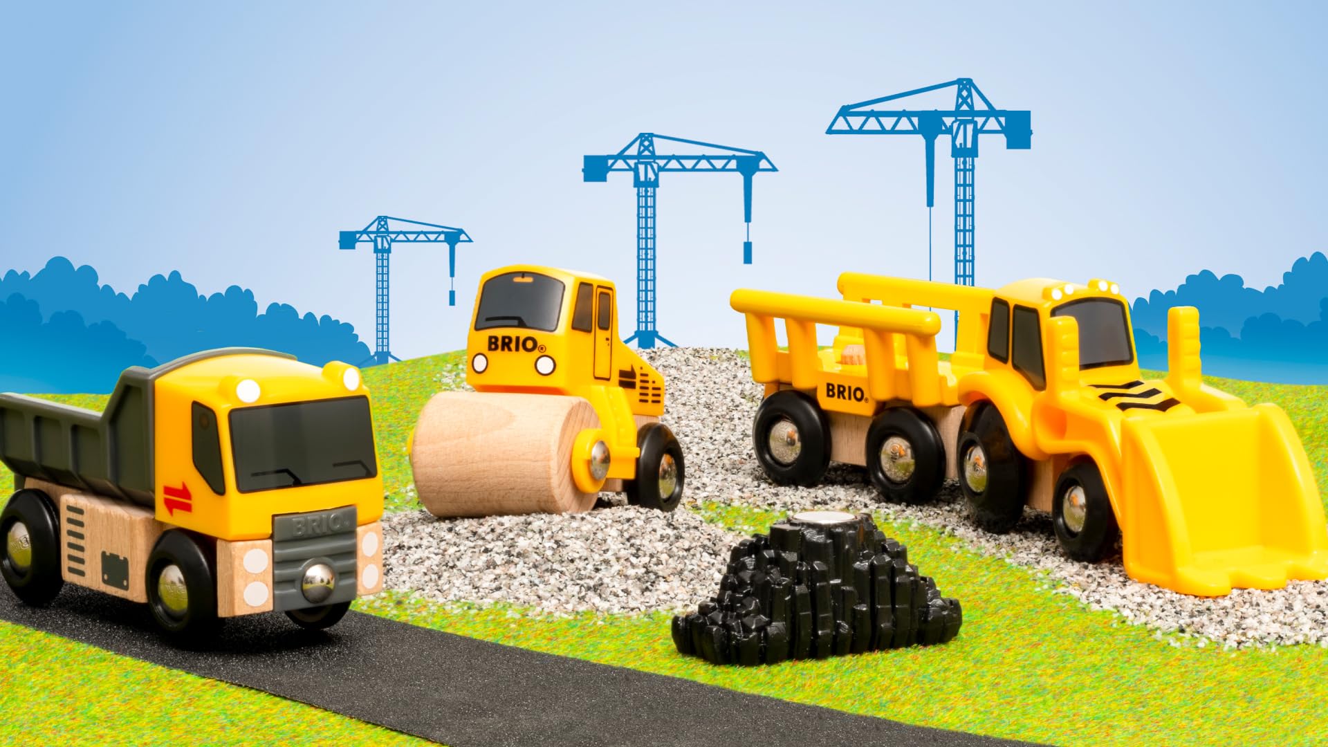 brio-world-33658-baustellenfahrzeuge-kipplaster-walze-frontlader image 8