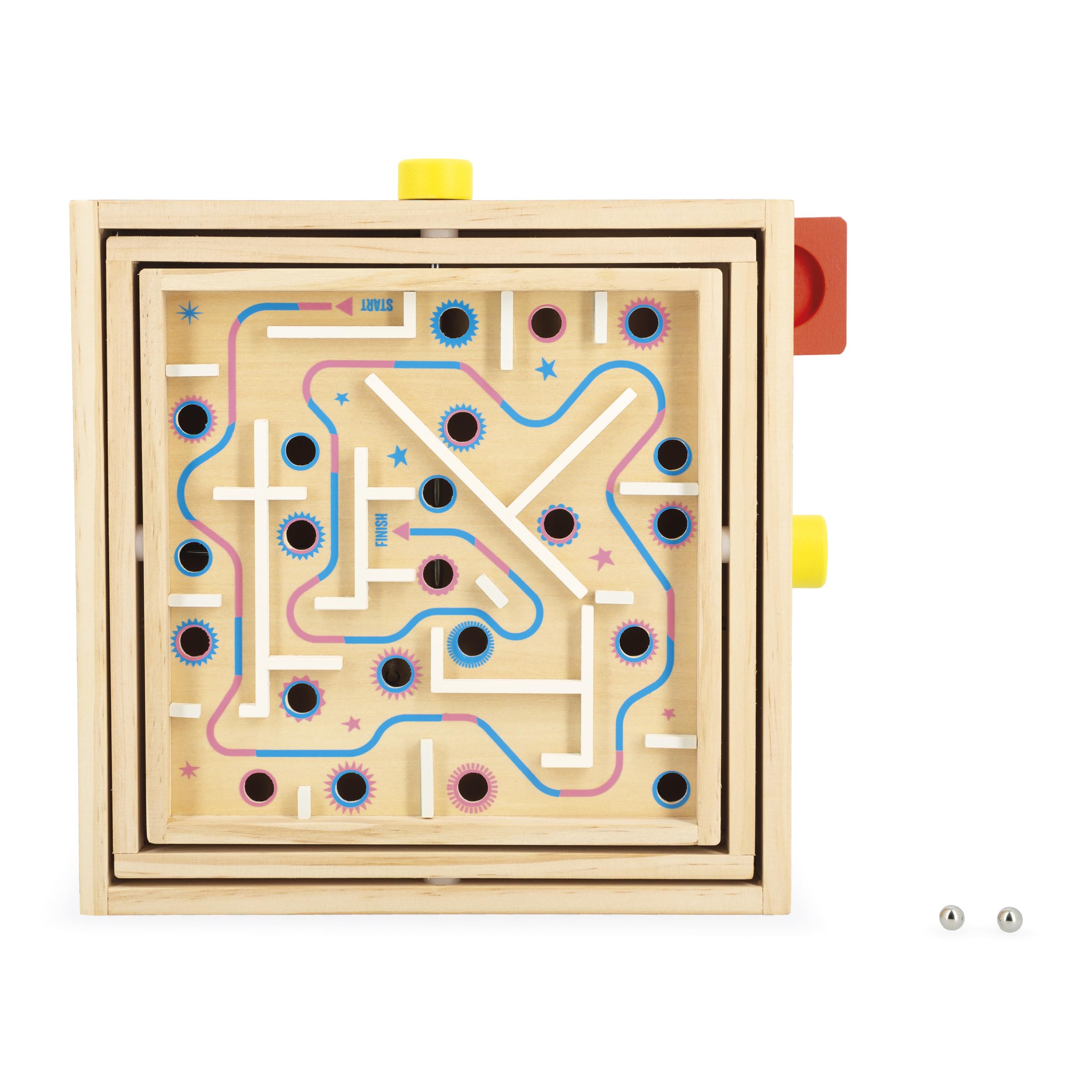 janod-holz-labyrinth-applepop-kugelbahn-geschicklichkeitsspiel-ab-5-jahre image 3