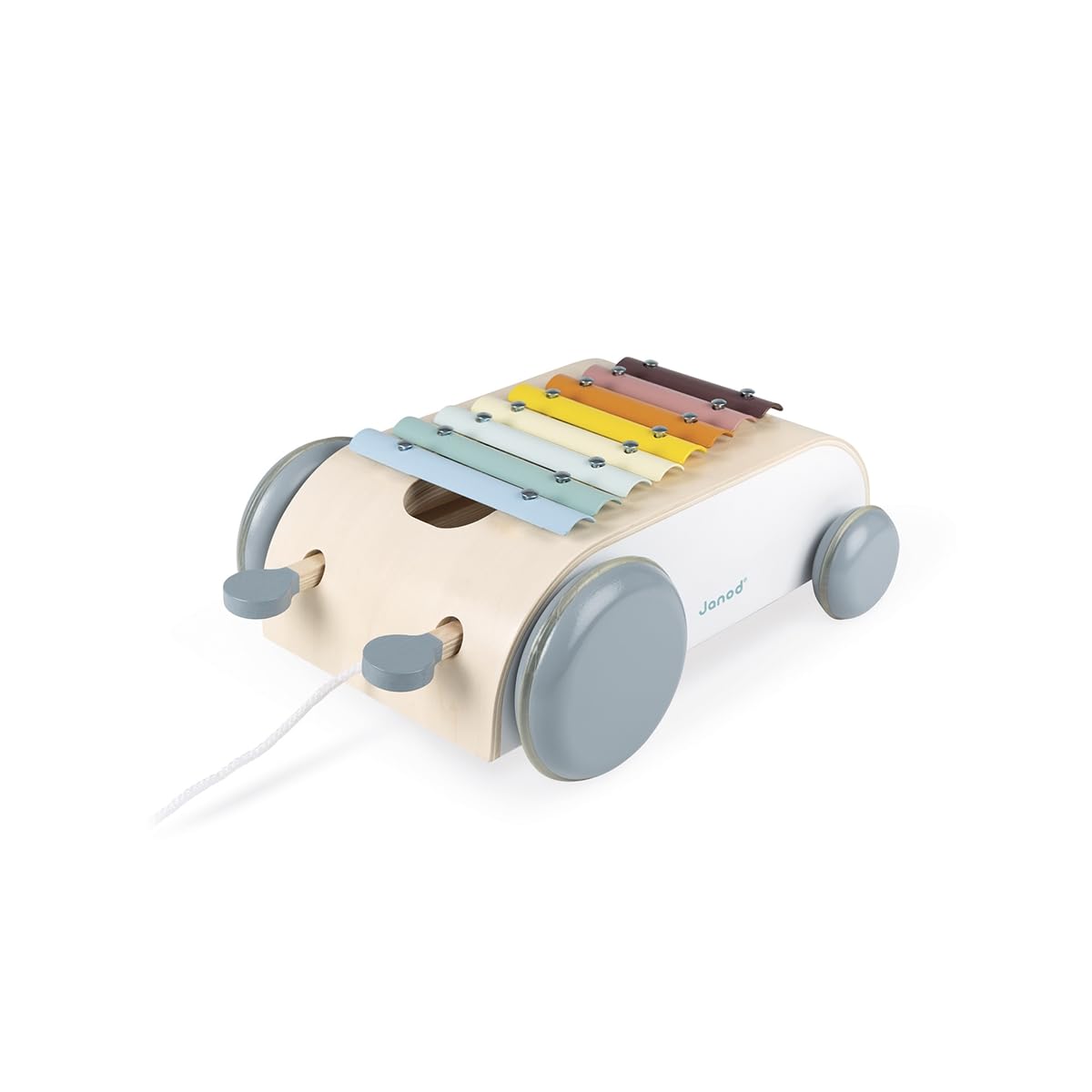 janod-sweet-cocoon-xylo-roller-holz-xylophon-zum-ziehen-j04406 image 3