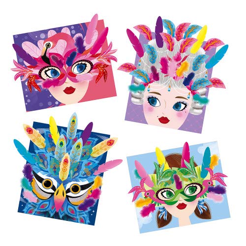 janod-les-ateliers-du-calme-maskenball-bastelset-4-teilig image 8