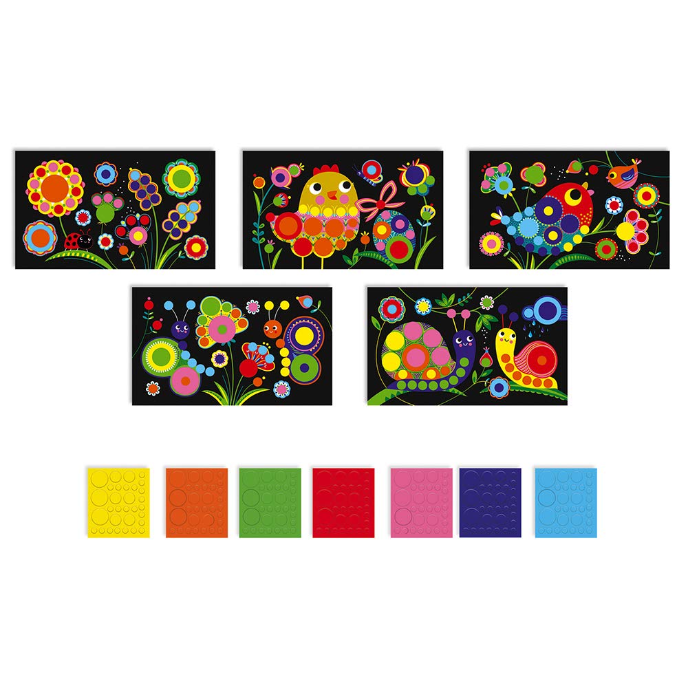 janod-ateliers-du-calme-aufkleber-set-fr-hling-j07880-ab-3-jahren image 2