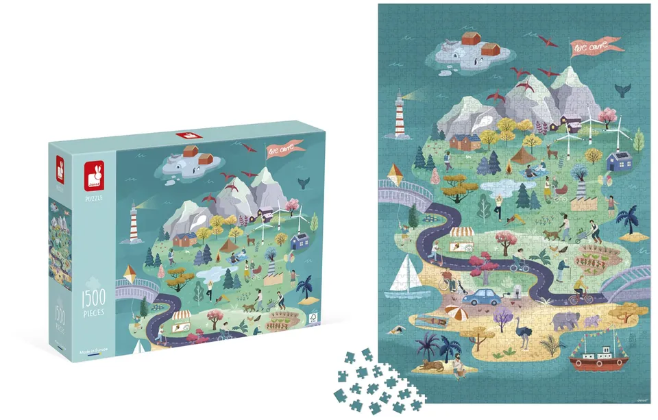 janod-puzzle-eskapismus-1500-teile-85x58cm-fsc-ab-10-jahren image 1