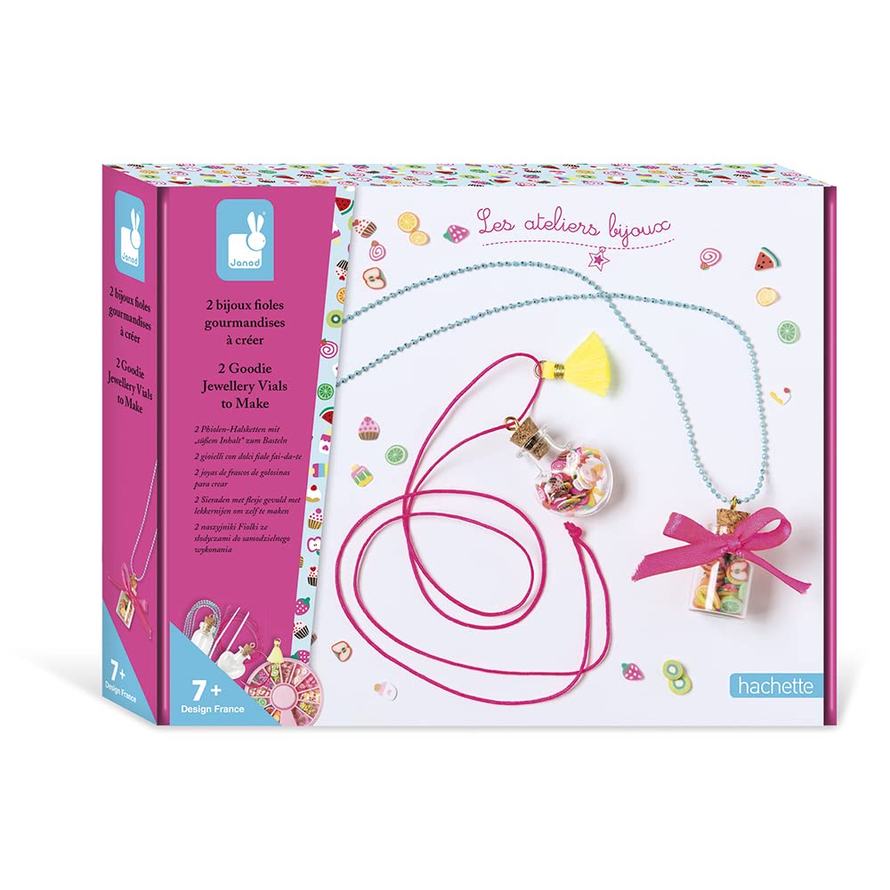 janod-les-ateliers-bijoux-bastelkoffer-2-halsketten-fl-schchen-j07935-kreativset image 1
