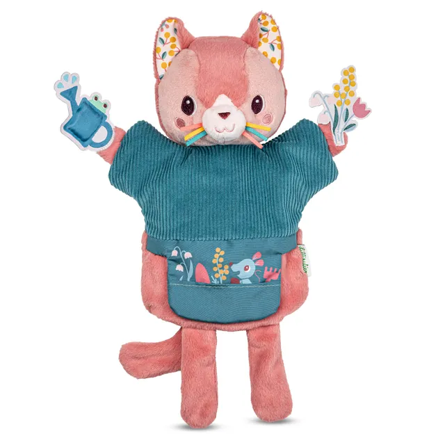 lilliputiens-jeanne-die-katze-handpuppe-26-5-cm image 1