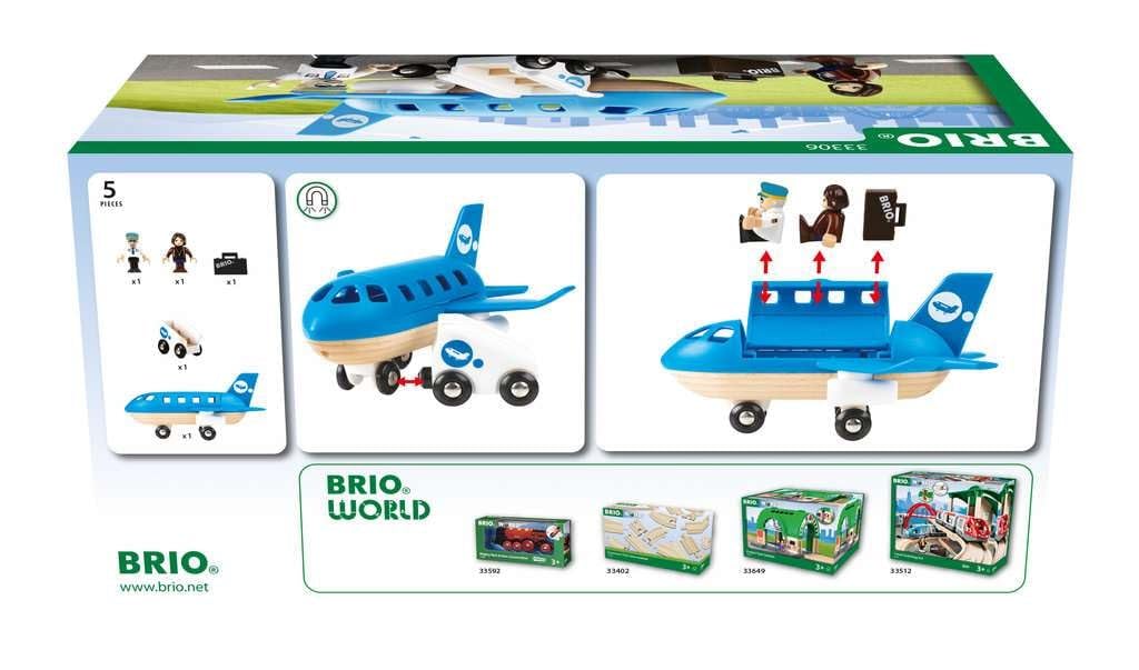 brio-world-blaues-flugzeug-mit-treppe-und-figuren-ab-3-jahre image 3