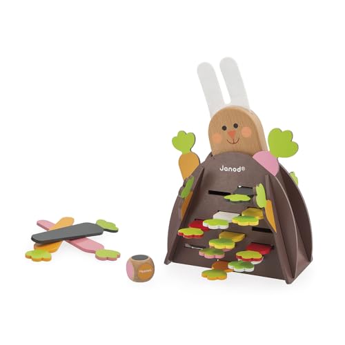 janod-magic-carrot-j02473-holz-gesellschaftsspiel-bau-kaninchen image 6