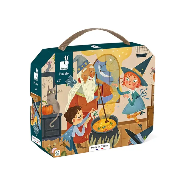 janod-puzzle-magie-200-teile-kinderpuzzle-ab-7-jahre image 1