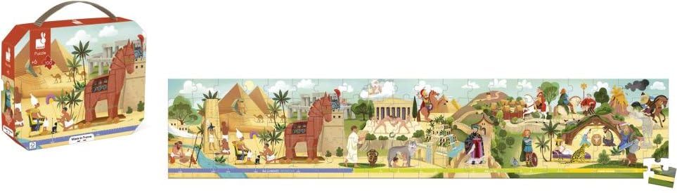 janod-puzzle-100-teile-antike-und-mythologie-panorama-j02553 image 4