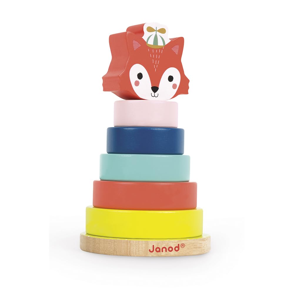 janod-baby-forest-j08014-holz-stapelspiel-fuchs-ab-1-jahr image 3