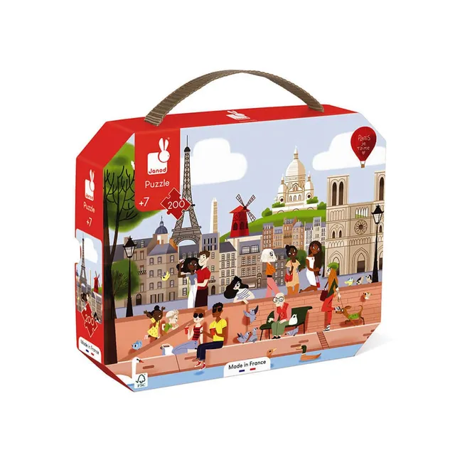 janod-puzzle-paris-200-teile-j02612-im-koffer-ab-7-jahre image 1