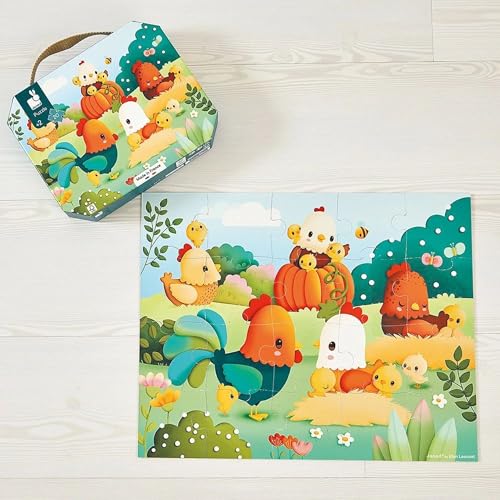 janod-puzzle-willkommen-auf-dem-h-hnerhof-20-teile-j03320 image 7