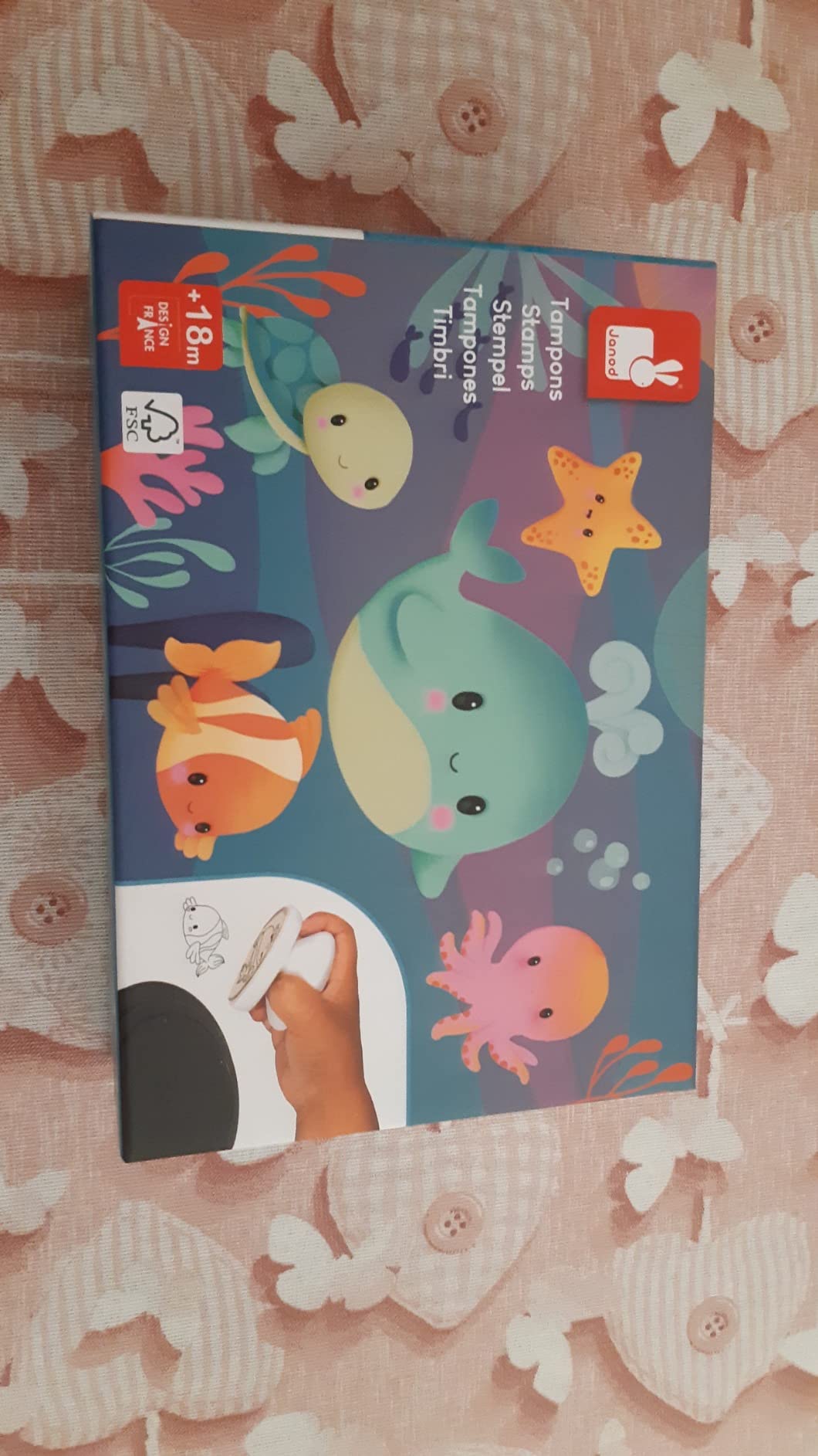 Süßes erstes Stempelspiel