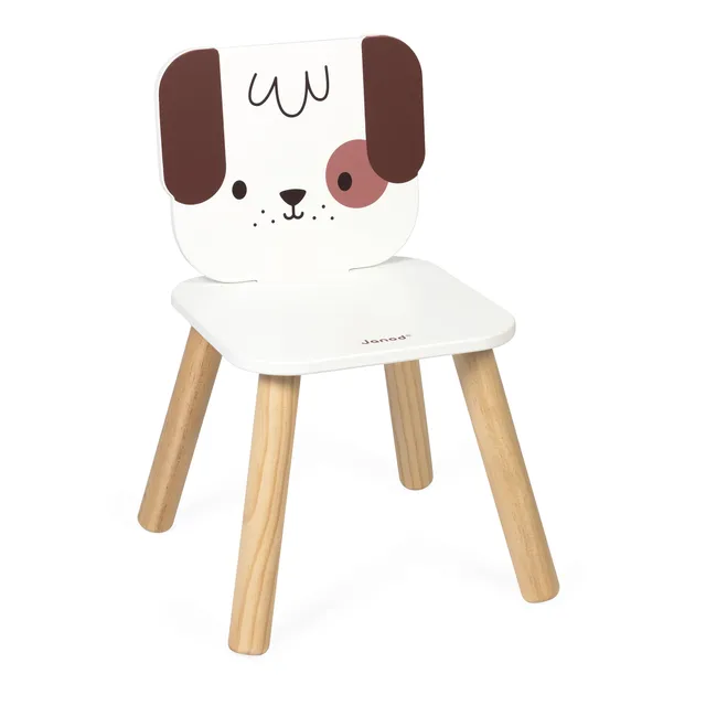janod-mein-erster-kinderstuhl-holz-hund-32-x-32-x-47-cm-ab-18-monaten image 1