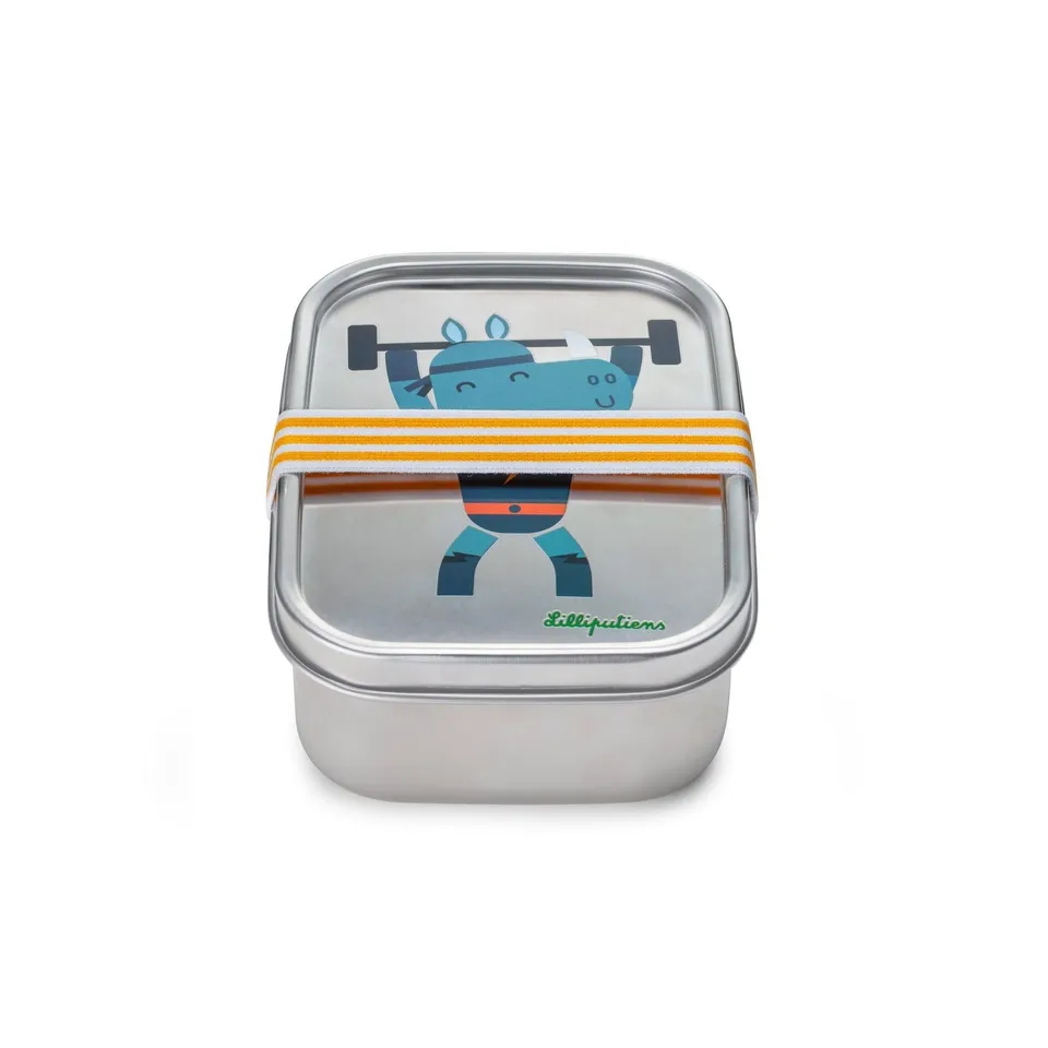 lilliputiens-lunchbox-super-marius-84469-edelstahl-brotdose-1-l image 1