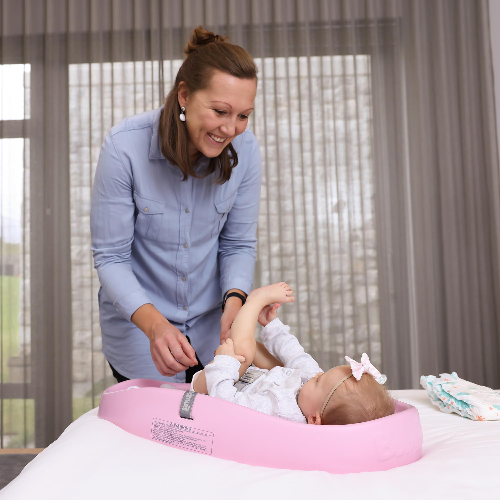 bumbo-wickelunterlage-wiege-rosa image 7