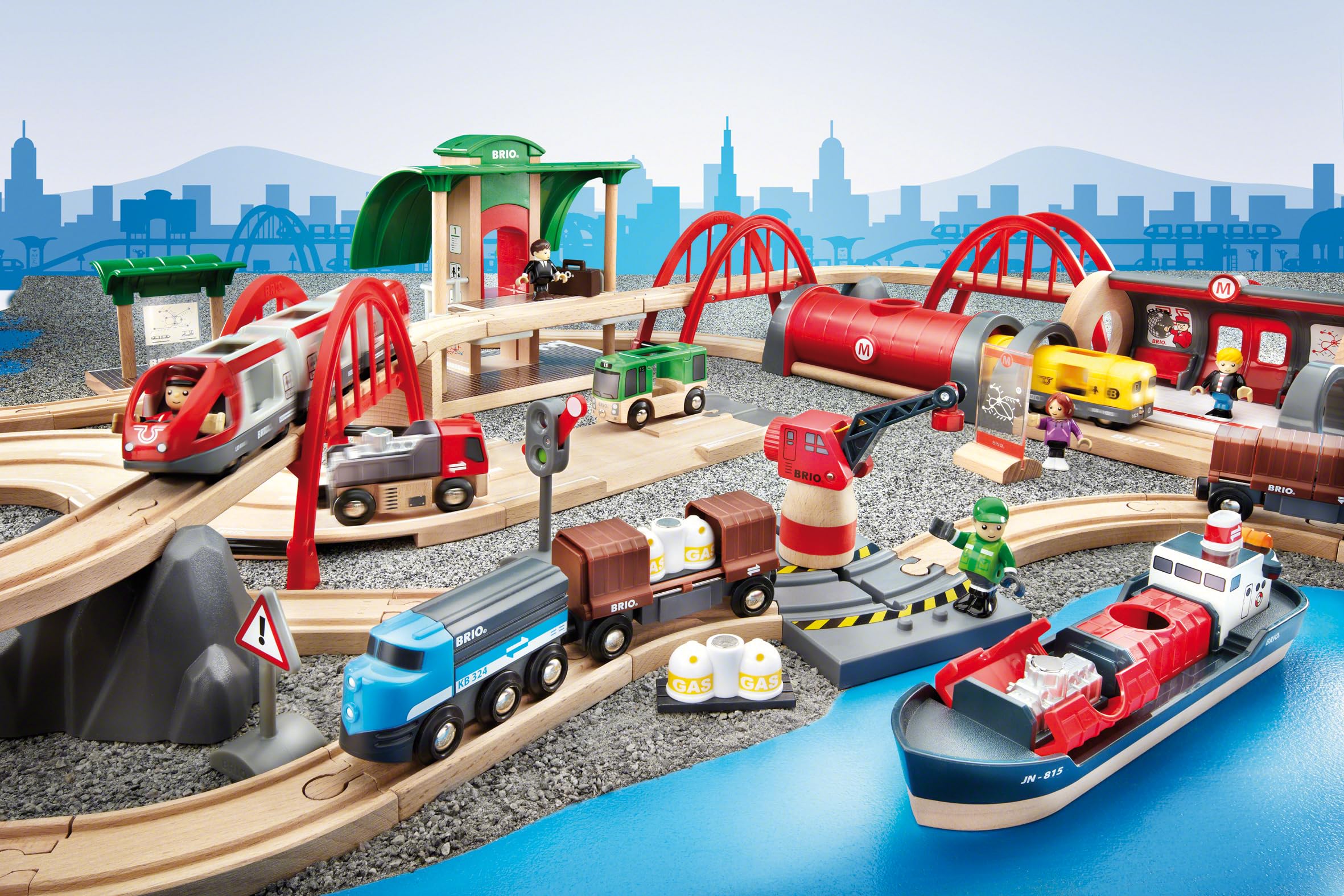 brio-world-stra-en-schienen-bahn-set-deluxe-87-teile-ab-3-jahre image 5