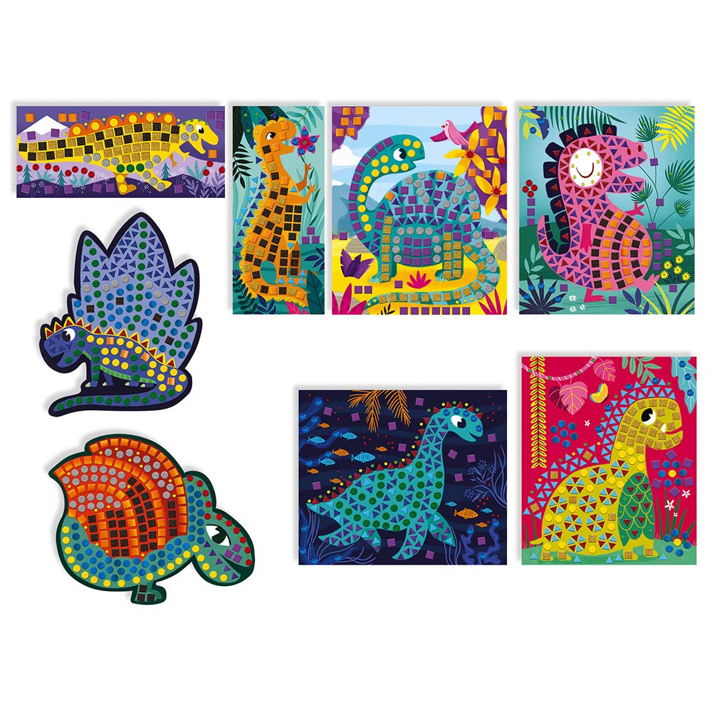 janod-j07903-mosaike-dinosaurier-bastelset image 2