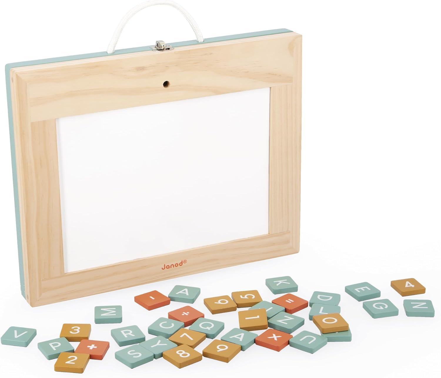 janod-kindertafel-holz-4-in-1-koffer-set-49-teile-j09626 image 5