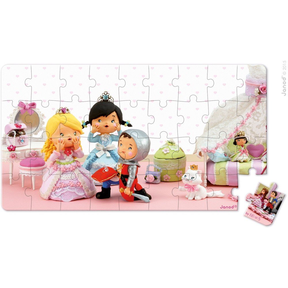 janod-j02770-puzzle-rose-prinzessin-2-motive-24-und-36-teile-3-6-jahre image 5