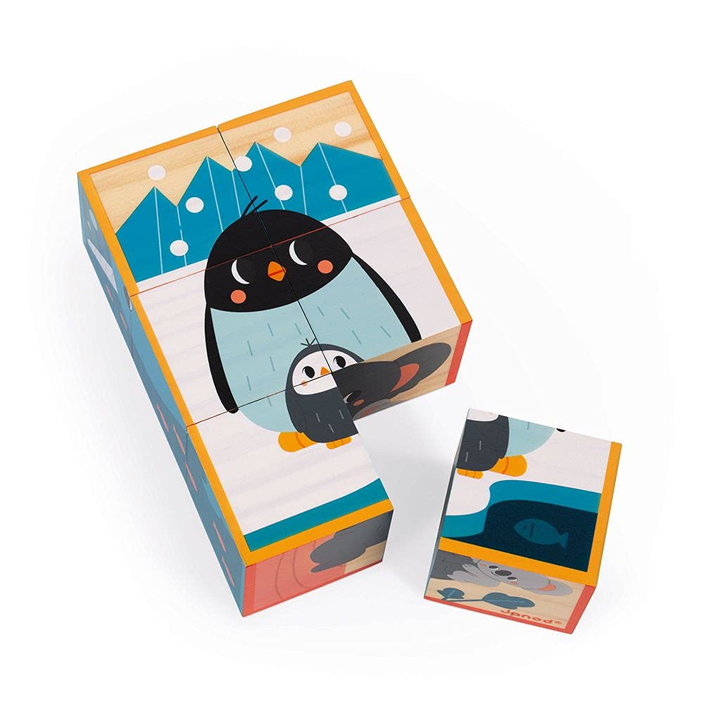 janod-holzw-rfel-puzzle-tiere-j08622-6-puzzles-aus-fsc-holz-ab-1-jahr image 3