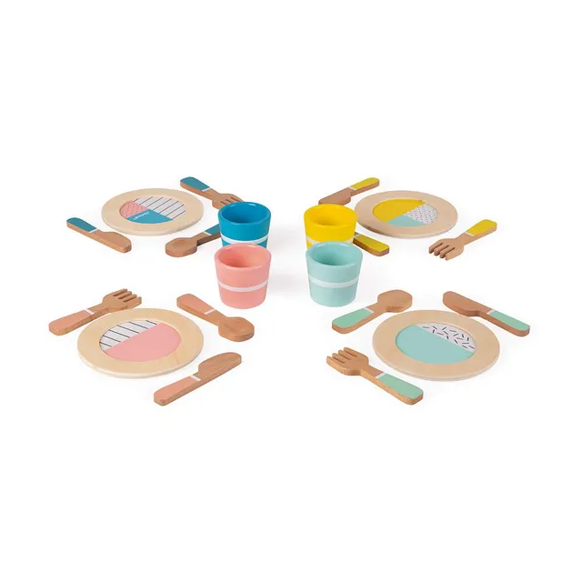 janod-service-holz-design-retro-20-teilig-f-r-4-personen image 1
