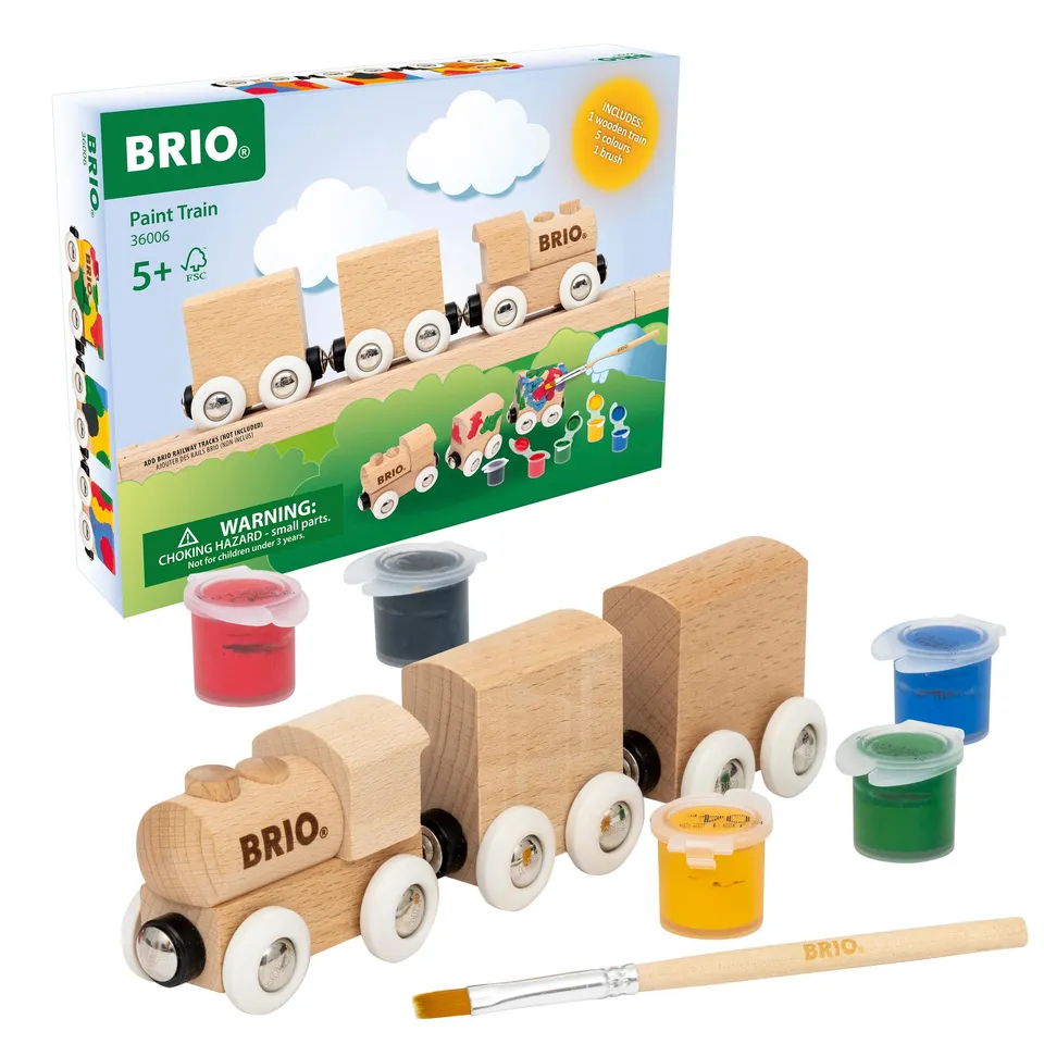 brio-36006-holzzug-zum-anmalen-diy-spielzeugeisenbahn-mit-farben-ab-5-jahre image 1
