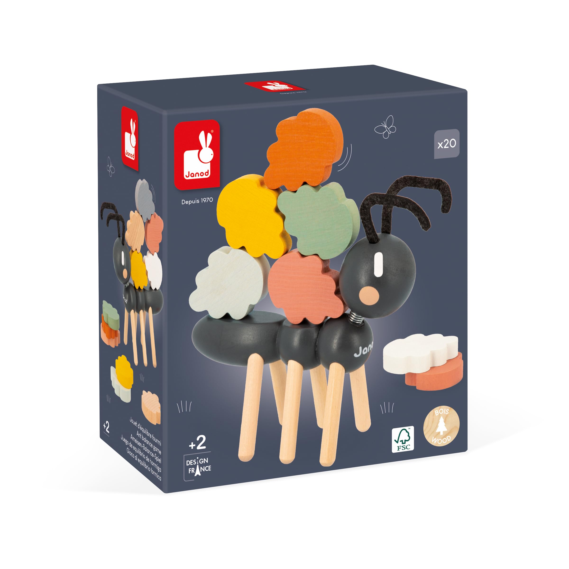 janod-sweet-cocoon-j04053-balancierspiel-ameise-stapelspiel-holz image 8
