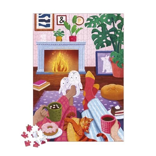 janod-puzzle-abend-am-kamin-500-teile-ab-8-jahre image 4